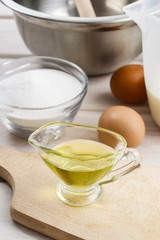 Jug of oil