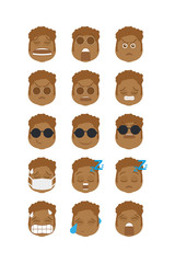 Fototapeta premium Facial expressions