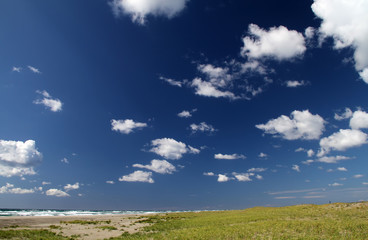 sea shore, island of Sakhalin