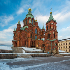 Uspenski Cathedral in Winter