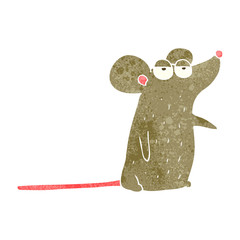 retro cartoon mouse