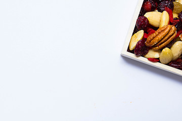 Nuts in the shape of heart