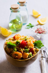 Quinoa with vegetables