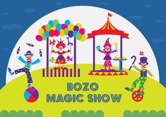 Bozo magic show