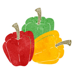 retro cartoon pepper