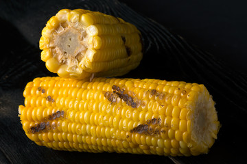 Natiral grilled corn