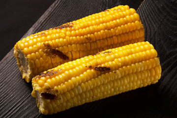 Natiral grilled corn