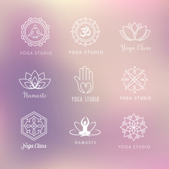 Yoga Icons - Symbols