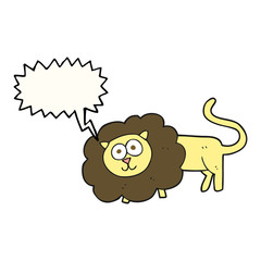 speech bubble cartoon animals