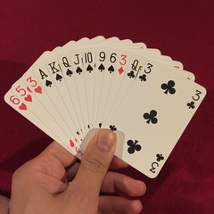 Playing Cards on Hand