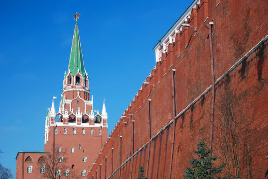 Moscow Kremlin. Color photo. © Ekaterina Bykova