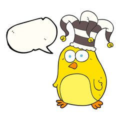 speech bubble cartoon funny bird