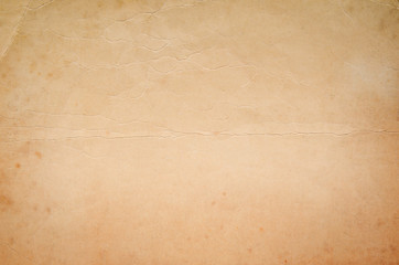 Aged paper texture can be used as background