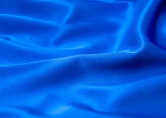 blue satin