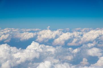 blue sky background with white clouds