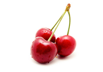 Sweet ripe cherry