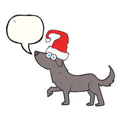 speech bubble cartoon dog