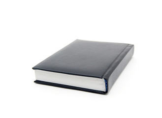 Notebook isolated on white background