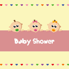 babyshower drillinge