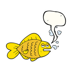speech bubble cartoon funny fish