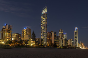 Obraz premium Surfers Paradise on the Gold Coast