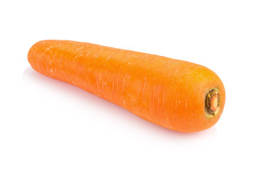 Carrot isolated on white