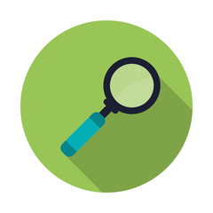 magnifying glass icon design 