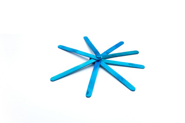 ice cream sticks colorful
