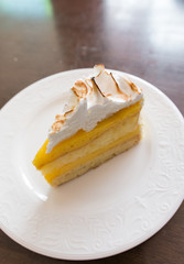 Lemon cheese cake