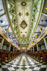 St. Louis Cathedral with Fisheye Lens 3