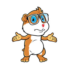 Hamster Geek Confuse.