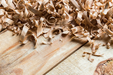 Wood shavings