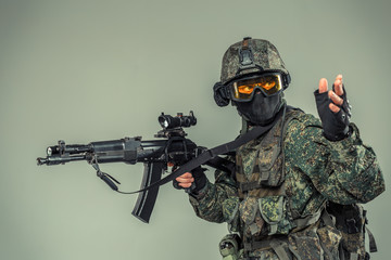 Special force soldier