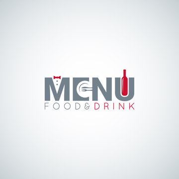 food and drink menu wine plate vector background