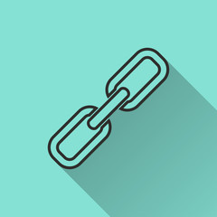 Link  - vector icon.