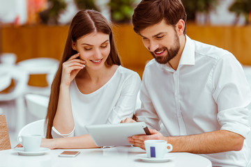 Fototapeta premium Couple on a date