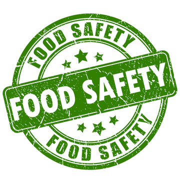 Food Safety Rubber Stamp