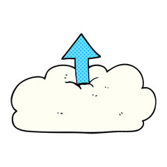 cartoon upload to the cloud