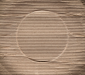 Corrugated cardboard paper, abstract  texture background