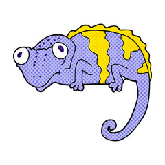 cartoon chameleon