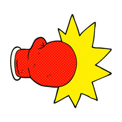 cartoon boxing glove