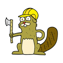 cartoon beaver