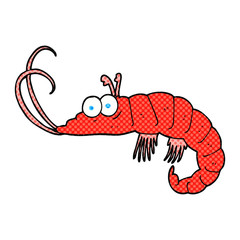 cartoon shrimp