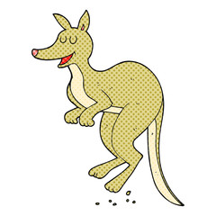 cartoon kangaroo