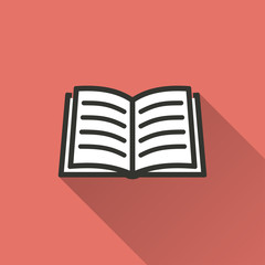 Book - vector icon.