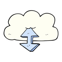 cartoon digital cloud