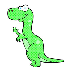 cartoon dinosaur