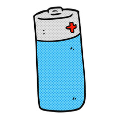 cartoon battery