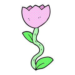 cartoon flower