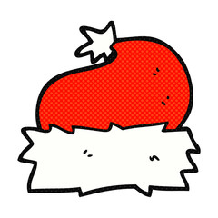 cartoon christmas hat